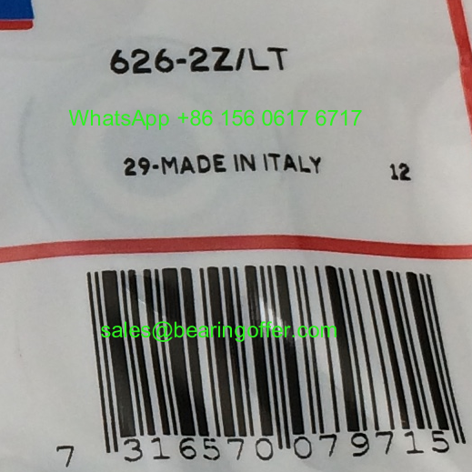 626-2Z/LT Deep Groove Ball Bearing 6x19x6 Ball Bearing 626-2Z - Stock for Sale