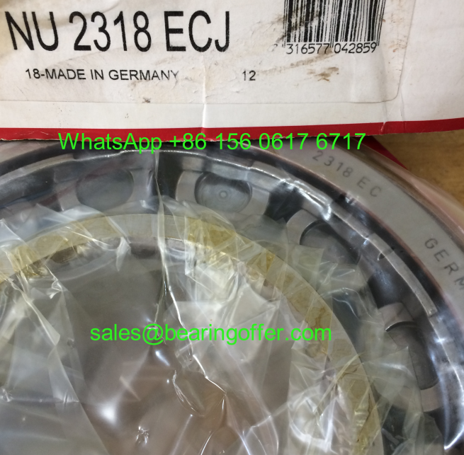 NU2318ECJ Cylindrical Roller Bearing 90x190x64 Rolling Bearing 2318EC - Stock for Sale