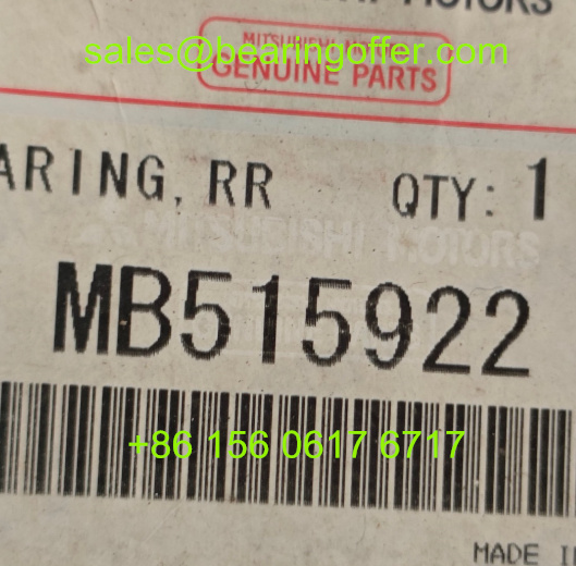 MB515922 Wheel Bearing 17.463*39.878*13.843 Roller Bearing - Stock for Sale