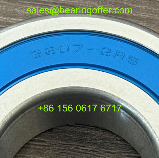 3207-2RS Angular Contact Ball Bearing 35*72*27 Ball Bearing 3207-RS - Stock for Sale