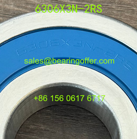 6306X3N-2RS Automotive Bearing 30x75x21 Ball Bearing 6306X3N - Stock for Sale
