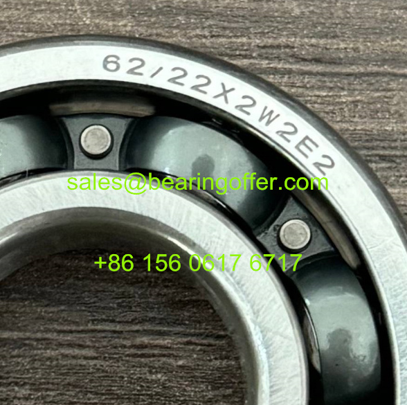 62/22X2W2E2 Automotive Bearing 22x50x13 Ball Bearing 62-22X2W2E2 - Stock for Sale