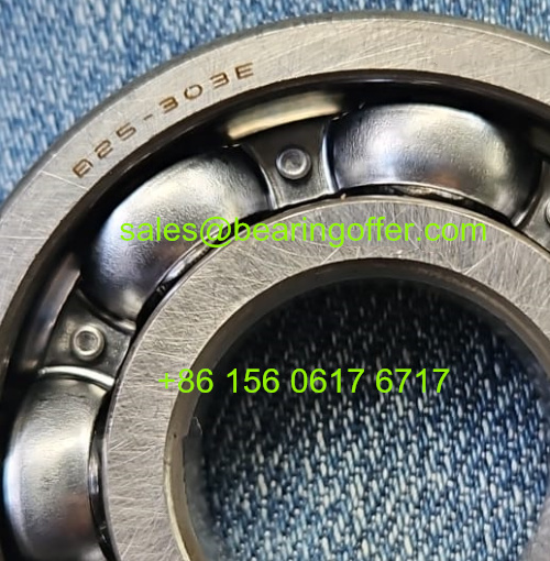 B25-303 Gearbox Bearing 25x59x15.5 Ball Bearing B25-303E - Stock for Sale
