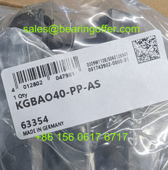 KGBAO40-PP-AS Linear Housing Bearing 40x108x80 Ball Bearing KGBA040-PP-AS - Stock for Sale