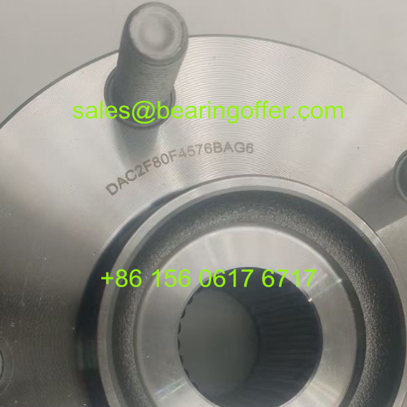 DAC2F80F4576BAG6 Wheel Hub Bearing DAC2F80F4576BAG6 Rolling Bearing - Stock for Sale