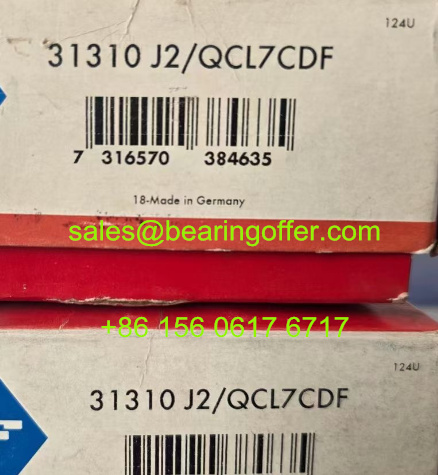 31310J2/QCL7CDF Tapered Roller Bearing 50x110x29.25 Roller Bearing ...