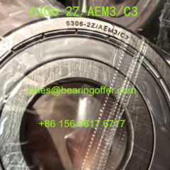 6306-2Z/AEM3/C3 Automotive Motor Bearing 30x72x19 Ball Bearing - Stock for Sale