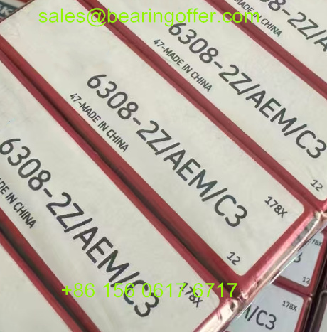 6308-2Z/AEM/C3 Automotive Motor Bearing 40x90x23 Ball Bearing - Stock for Sale