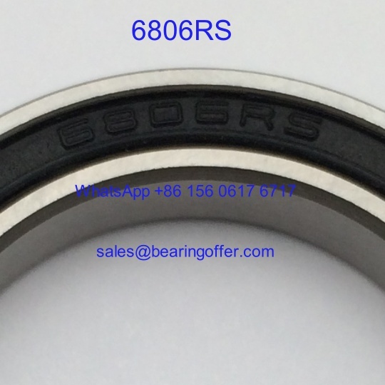 6806RS Deep Groove Ball Bearing 30x42x7 Rolling Bearing 6806-2RS - Stock for Sale