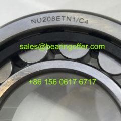 NU208ETN1/C4 Cylindrical Roller Bearing 40x80x18 Rolling Bearing NU208ETN1 - Stock for Sale