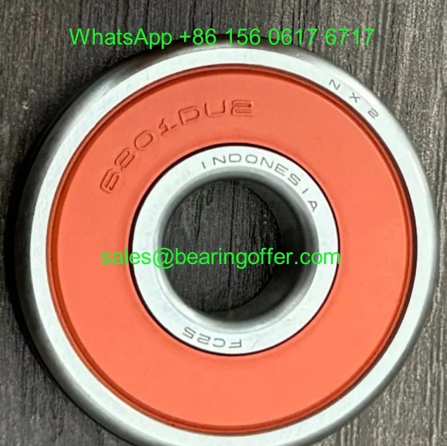 6301DU2 Alternator Bearings 12x37x12 Ball Bearing 6301DU2NX2 - Stock for Sale