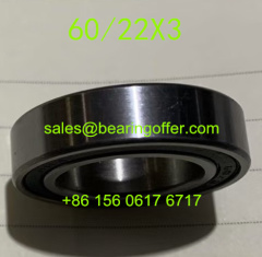 60/22X3 Deep Groove Ball Bearing 22x37x9 Rolling Bearing 60/22X3RZ - Stock for Sale