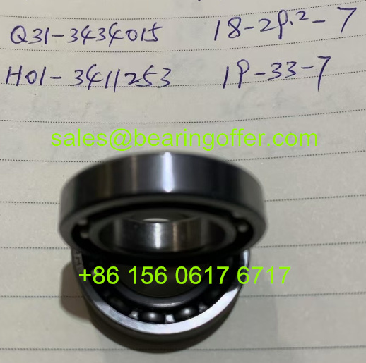 H01-3411253 Deep Groove Ball Bearing 19x33x7 Rolling Bearing - Stock for Sale