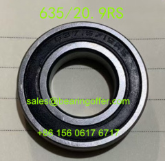 637.5/19RS Deep Groove Ball Bearing 19x37.5x9 Rolling Bearing 637.5/19-2RS - Stock for Sale