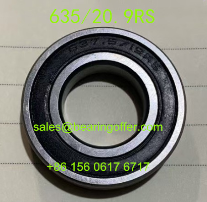 637.5/19RS Deep Groove Ball Bearing 19x37.5x9 Rolling Bearing 637.5/19-2RS - Stock for Sale
