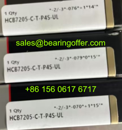 HCB7205-C-T-P4S-UL Spindle Bearing 25x52x15 Ball Bearing - Stock for Sale