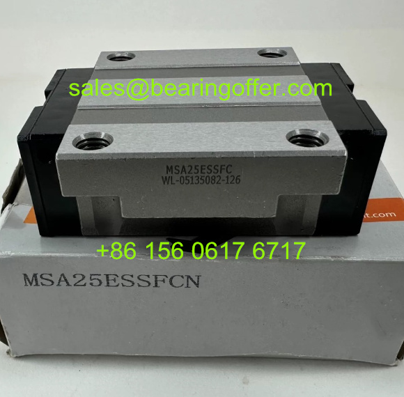 MSA25ESSFCN Guide Carriage 29.5x70x81.6 Linear Slider MSA25E - Stock for Sale