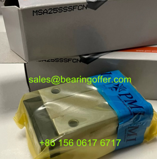 MSA25SSSFC Guide Carriage 40x48x81.6 Slide Bearing MSA25SSSFCN - Stock for Sale