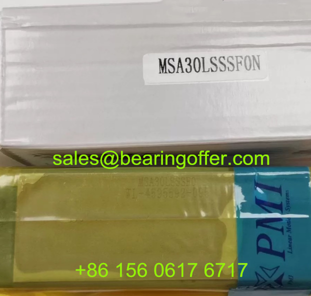MSA30LSSSF0N Linear Rail Carriage 37x60x119.2 Guide Block MSA30LSSSF0 - Stock for Sale