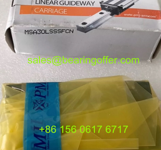 MSA30LSSSFCN Guide Carriage 37x60x119.2 Linear Slider MSA30LSSSFC - Stock for Sale