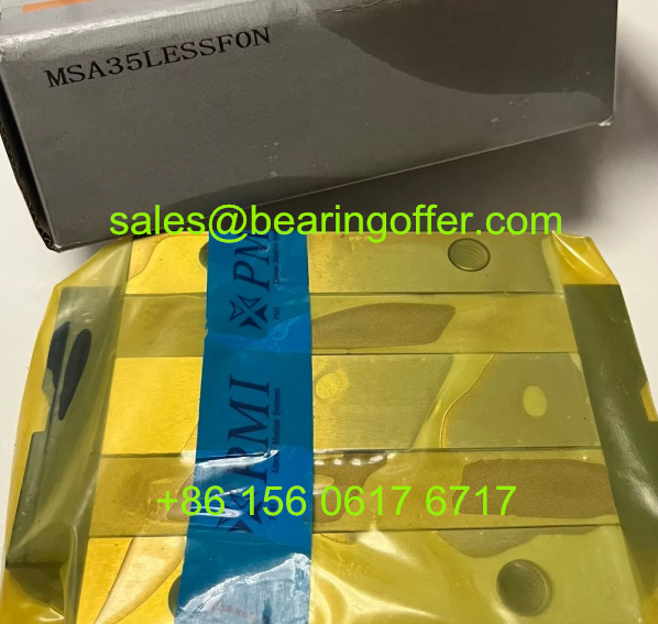 MSA35LESSF0 Guide Carriage 38.5x100x136.6 Guide Block MSA35LESSF0N - Stock for Sale