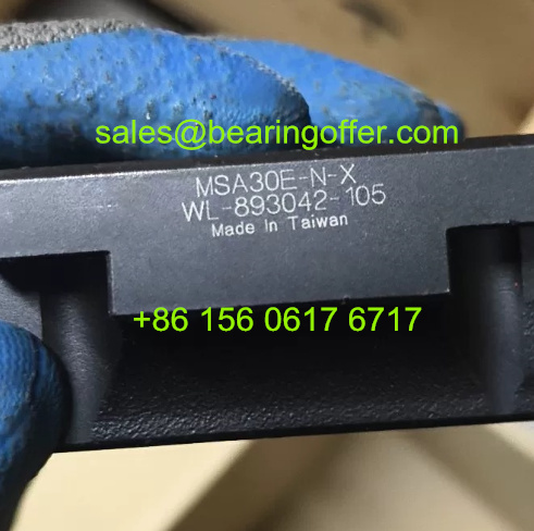 MSA30E-N-X Linear Guide Carriage 34x90x97 Guide Block MSA30ENX - Stock for Sale