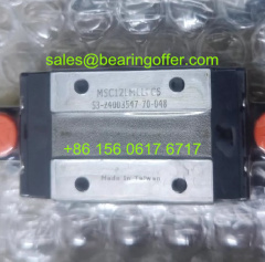 MSC12LMLLFCS Linear Rail Carriage 13x27x47.5 Guide Block MSC12LM - Stock for Sale