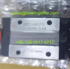 MSC12LMLLFCS Linear Rail Carriage 13x27x47.5 Guide Block MSC12LM - Stock for Sale