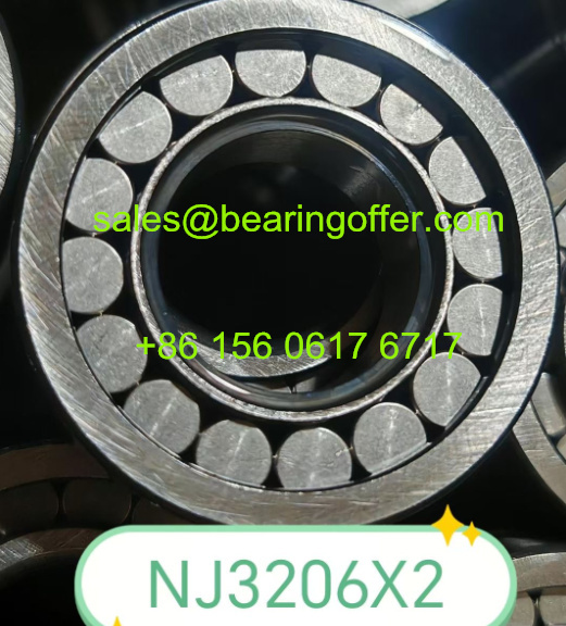 NJ3206X2 Full Complement Bearing NJ3206X2 Roller Bearing - Stock for Sale
