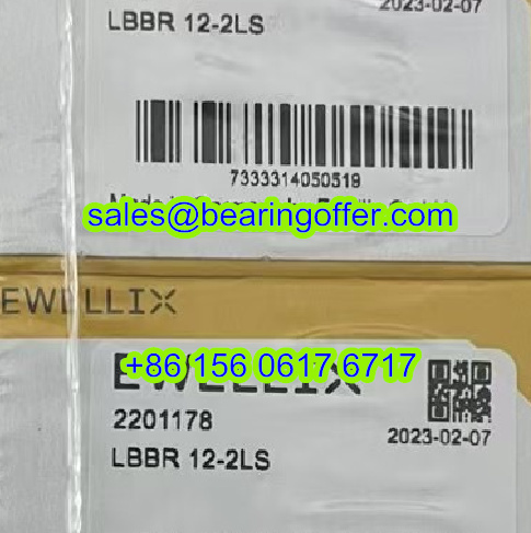 LBBR12-2LS Linear Bushing Bearing 12x19x28 Ball Bearing LBBR12 - Stock for Sale