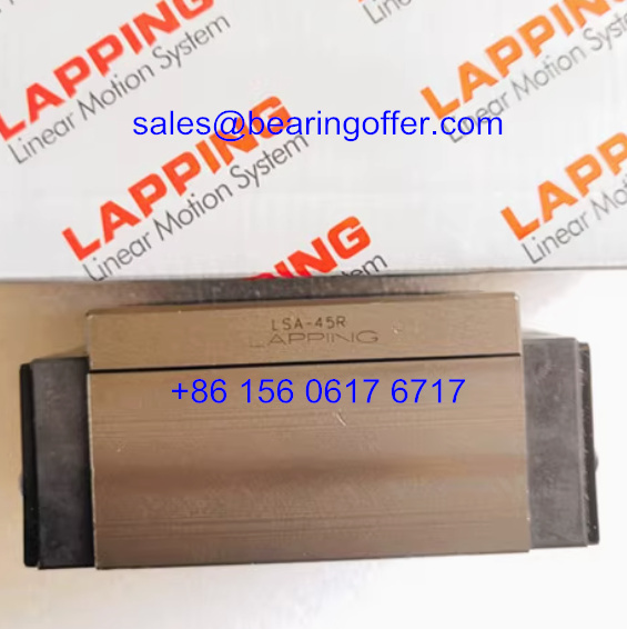 LSA-45R Square Guide Slider 137.7x86x70mm Linear Guide Block LSA45R - Stock for Sale
