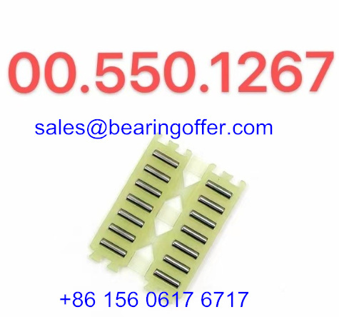 00.550.1267 Linear Flat Roller Bearing 25*34*2 Rolling Bearing - Stock for Sale