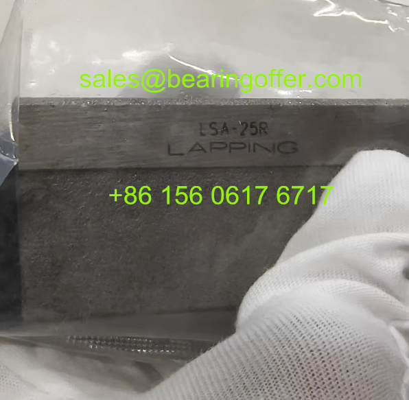 LSA-25R Square Guide Slider 81.6x48x40mm Linear Guide Block LSA25R - Stock for Sale