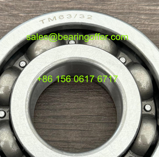 TM63/32 Gearbox Bearing 32x75x20 Ball Bearing 63/32 - Stock for Sale