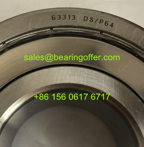 63313 Deep Groove Ball Bearing 65x140x58.7 Rolling Bearing 63313DS/P64 - Stock for Sale