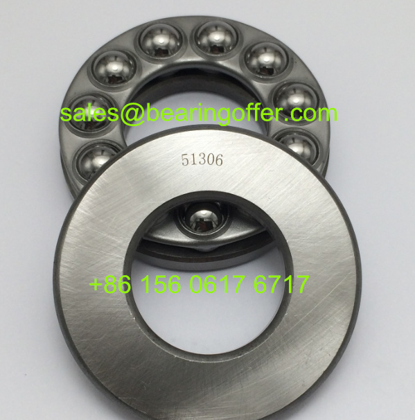 51306 Thrust Ball Bearing 30x60x21 Ball Bearing 8306 - Stock for Sale