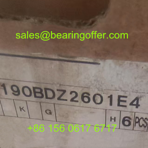 190BDZ2601E4 Angular Contact Bearing 190BDZ2601 Ball Bearing - Stock for Sale