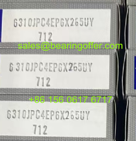 6310JPC4EP6X265UY Deep Groove Ball Bearing 50*110*27 Rolling Bearing - Stock for Sale