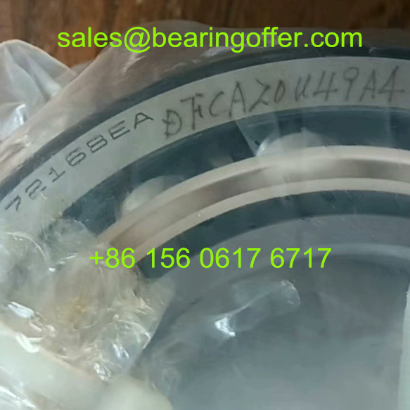 7216BEADFCA20U49A4 Angular Contact Bearing 80*140*26 Ball Bearing - Stock for Sale