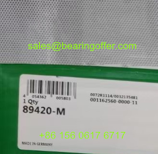 89420-M Thrust Bearing 100x210x67 Roller Bearing 89420M- Stock for Sale