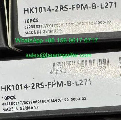 HK1014-2RS-FPM-B-L271 Needle Bearing 10x14x14 Roller Bearing - Stock for Sale