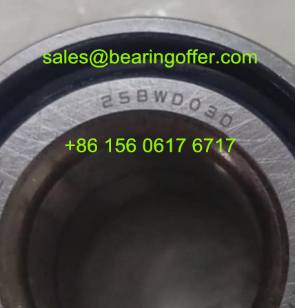 25BWD03D Wheel Hub Bearing 25BWD03 Ball Bearing - Stock for Sale