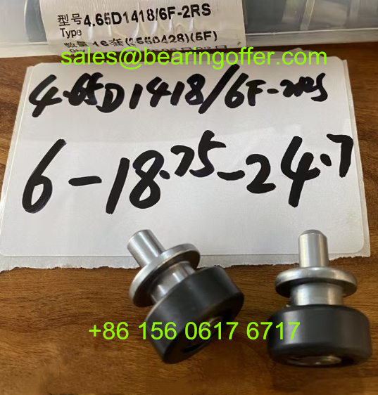 4.65D1418/6F-2RS Cam Follower Bearing 6x18.75x24.7 Roller Bearing - Stock for Sale