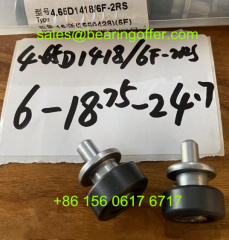 4.65D1418/6F-2RS Cam Follower Bearing 6x18.75x24.7 Roller Bearing - Stock for Sale