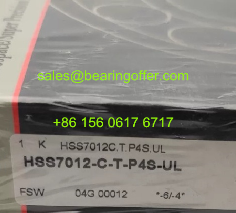 HSS7012-C-T-P4S-UL Spindle Bearing 60*95*18 Ball Bearing HSS7012C.T.P4S.UL - Stock for Sale