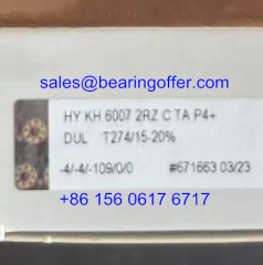 HY KH 6007 2RZ C TA P4+ DUL Spindle Bearing 35x62x14 Ball Bearing - Stock for Sale