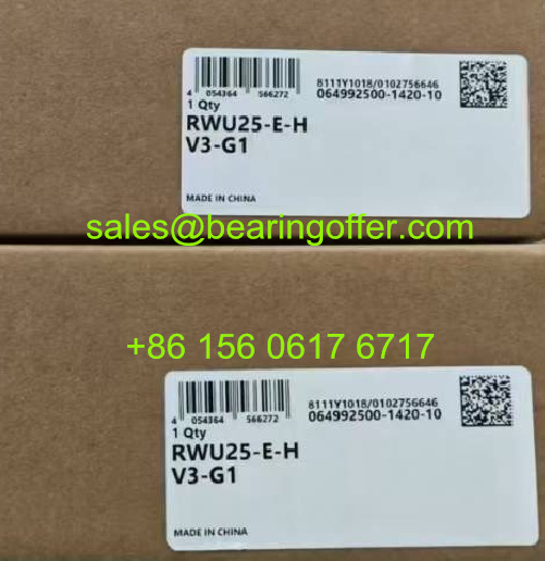 RWU25-E-H-V3-G1 Linear Carriage 40x48x91 Runner Block RWU25-E-H - Stock for Sale
