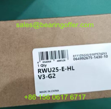 RWU25-E-HL-V3-G2 Linear Carriage 40x48x107 Roller Bearing RWU25-E-HL - Stock for Sale