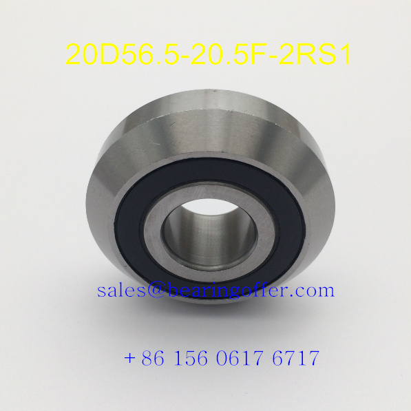 20D56.5/20.5F-2RS1 Guide Rail Bearing 20x56.5x20.5 Ball Bearing 20D56.5/20.5F - Stock for Sale