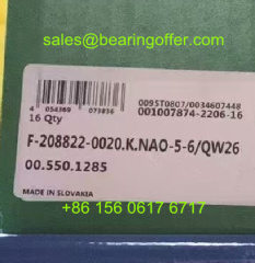 F-208822-0020.K.NAO-5-6/QW26 Printing Machine Bearing 111.3*119.8*39.8 Roller Bearing - Stock for Sale